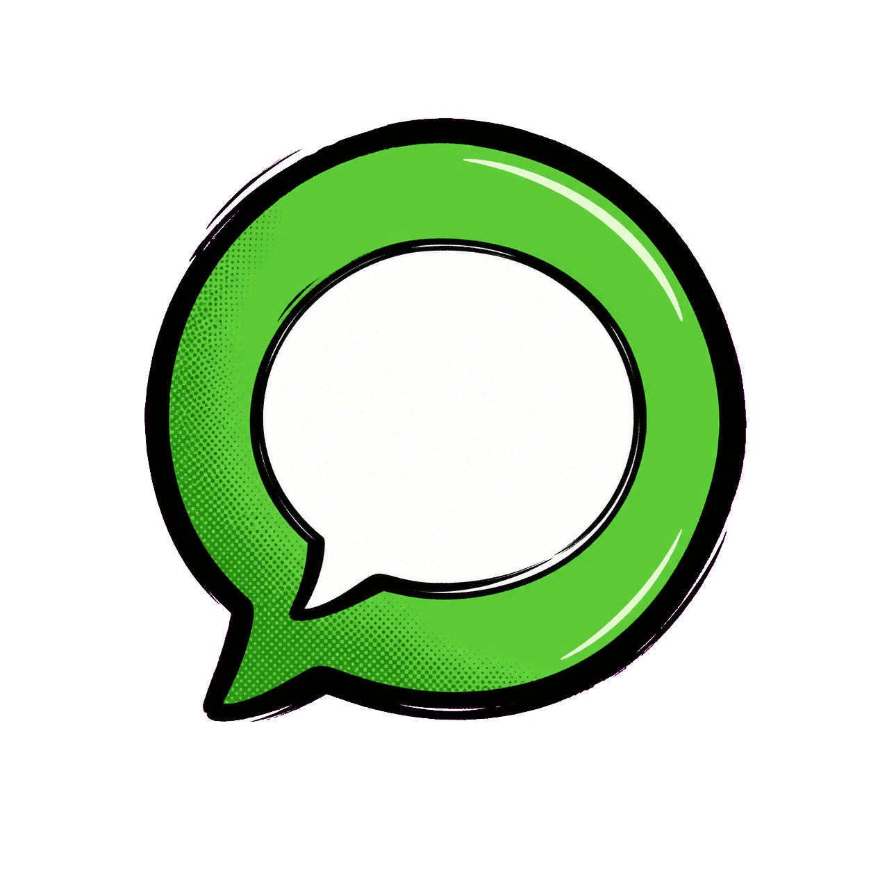 LINE完結のチャットアイコン