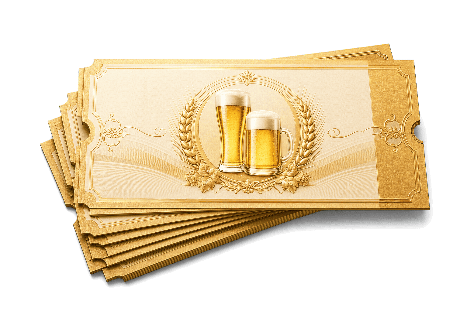 ビール共通券